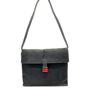 Kate Spade New York Animal Skin Shoulder Bag Italy Black